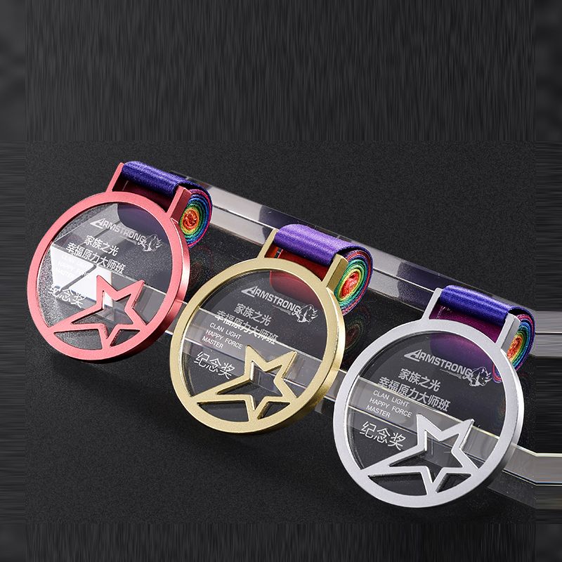 glass olympic medals