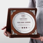gold and silver plate awards