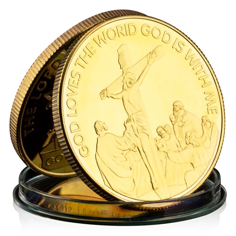 gold jesus coin​