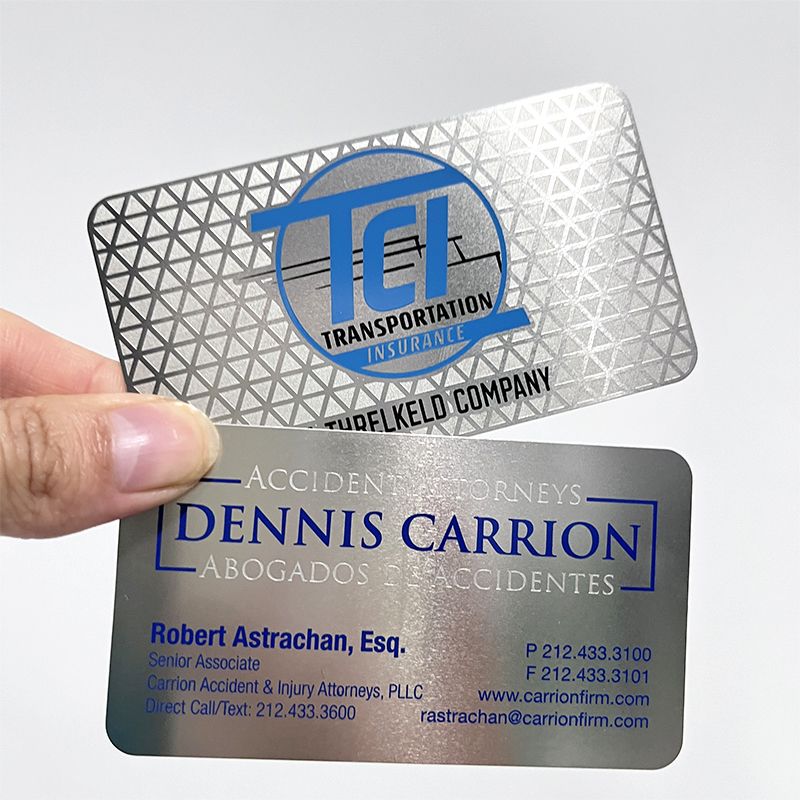 gold metallic business cards​