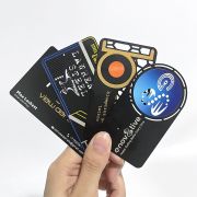 gold metallic business cards​