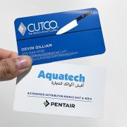 gold metallic business cards​