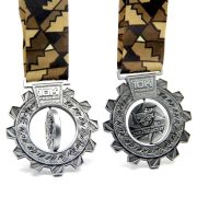 gold silver bronze medals