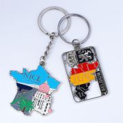 key ring with chain