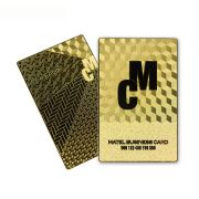 laser engraved metal business cards​