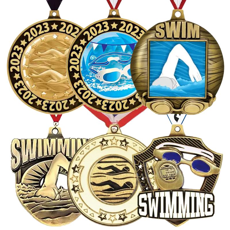 men’s swimming medals