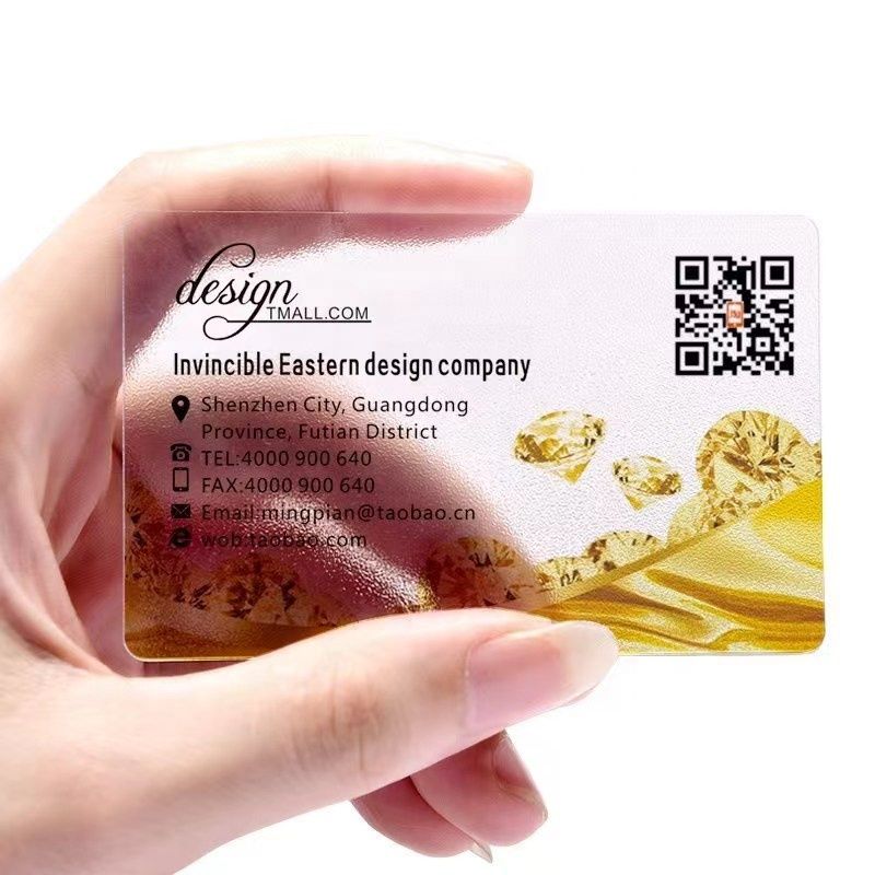 metal business card design