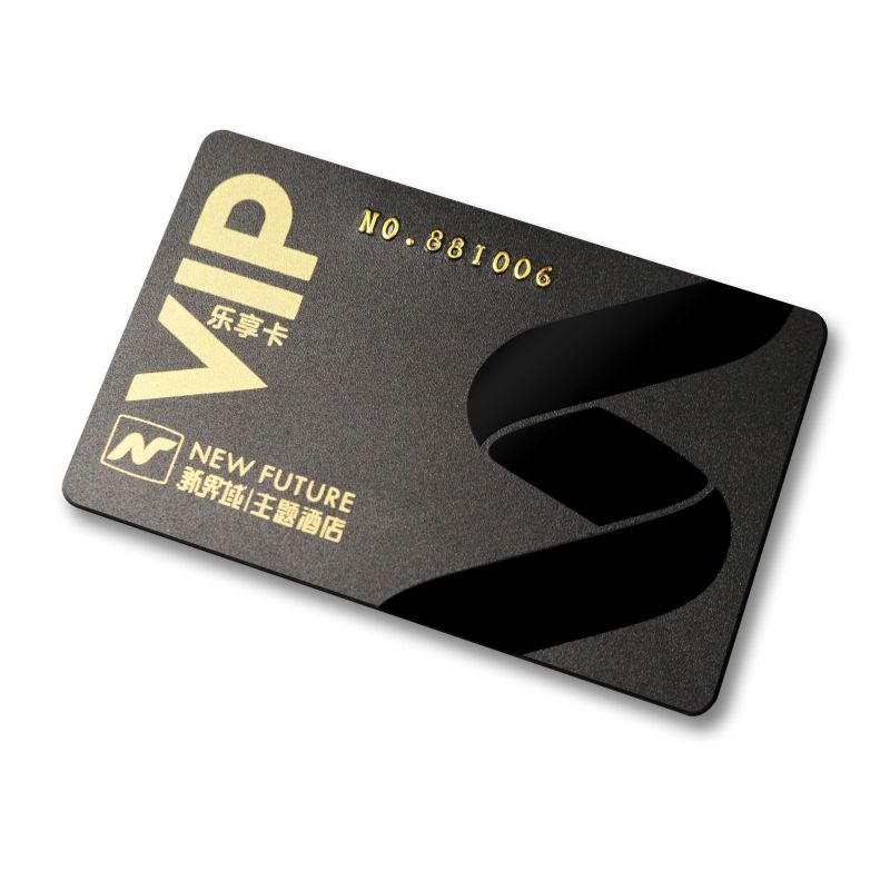 metal business card design