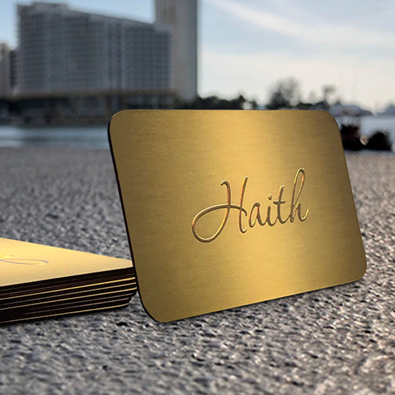 metal business card printing​