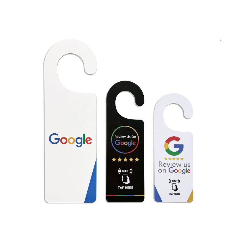 metal business card with qr code