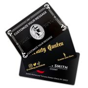 metal cards custom