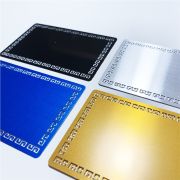 metal digital business cards