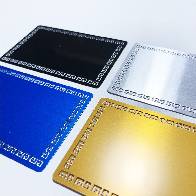 metal digital business cards