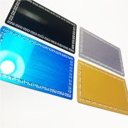 metal digital business cards