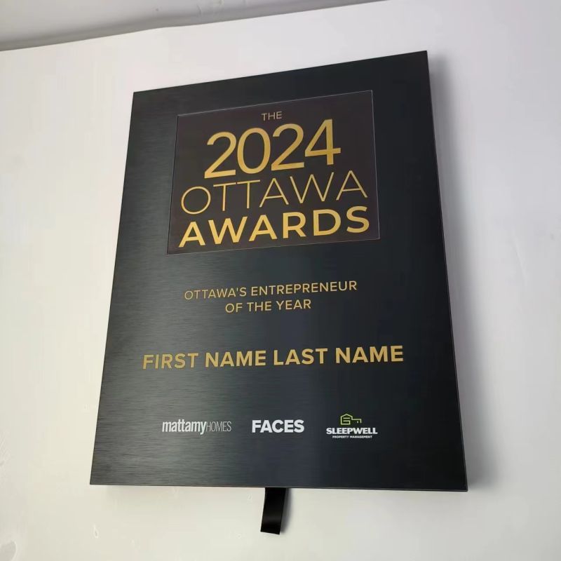 metal engraved plaques​