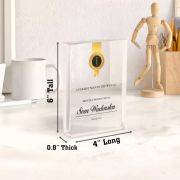 personalized acrylic plaque