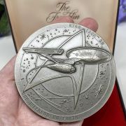 pewter medallion