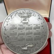 pewter medallion