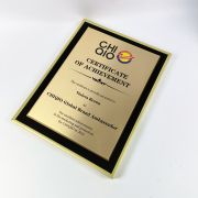 plaque en métal​