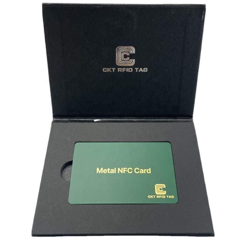 rfid business card metal