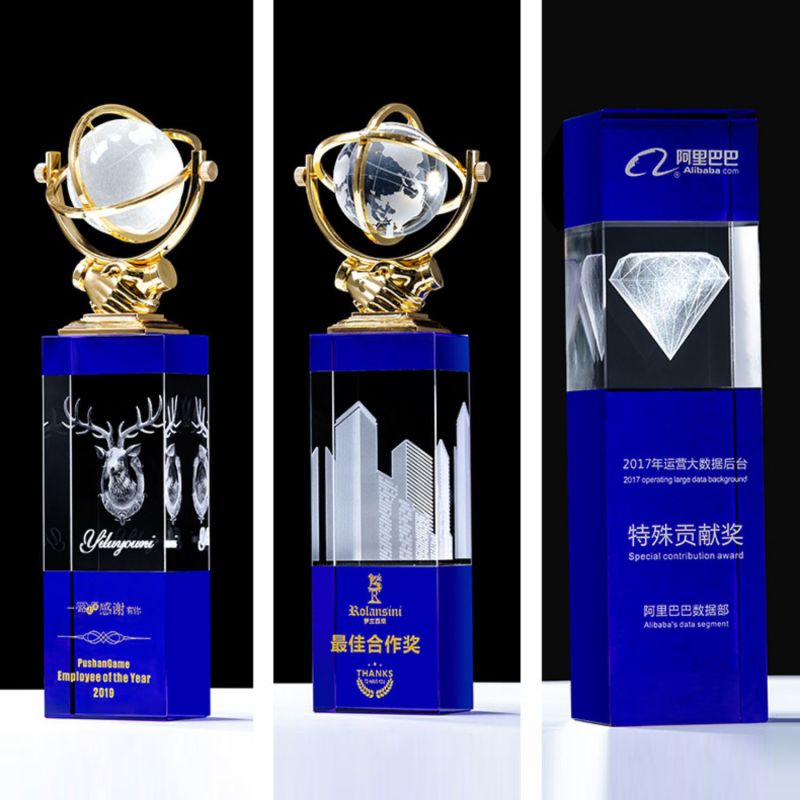 stylized 3d trophie