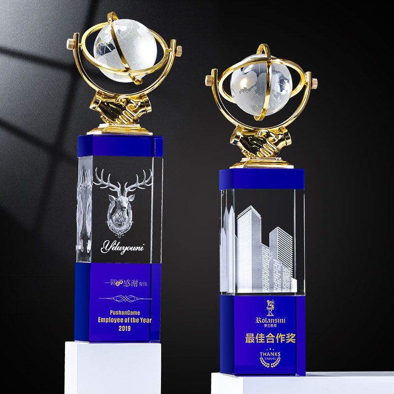 stylized 3d trophie