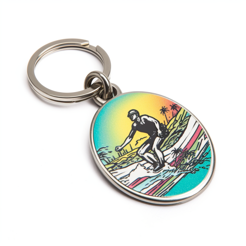 surf keychain