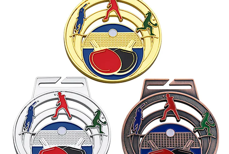 table tennis medals​ 6-2