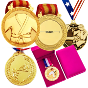 taekwondo medals