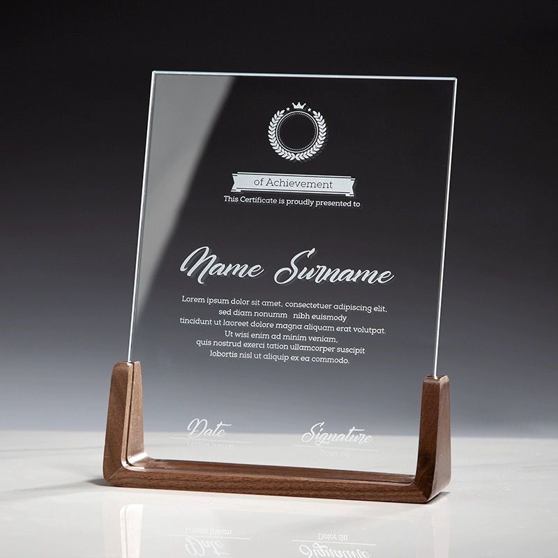 trophies and plaques