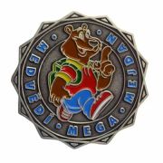 walking staff medallions