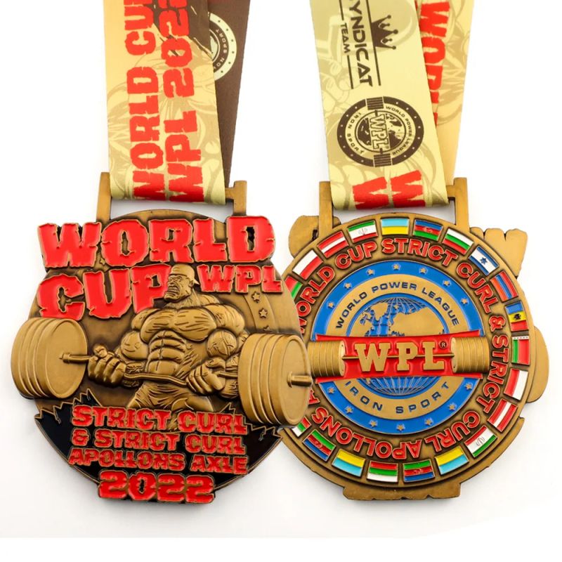 weightlifting medals​