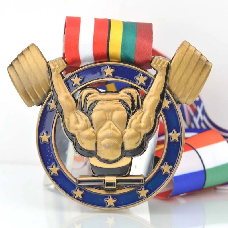 weightlifting medals​