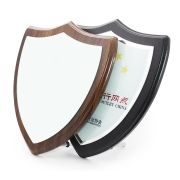 wooden memorial plaques